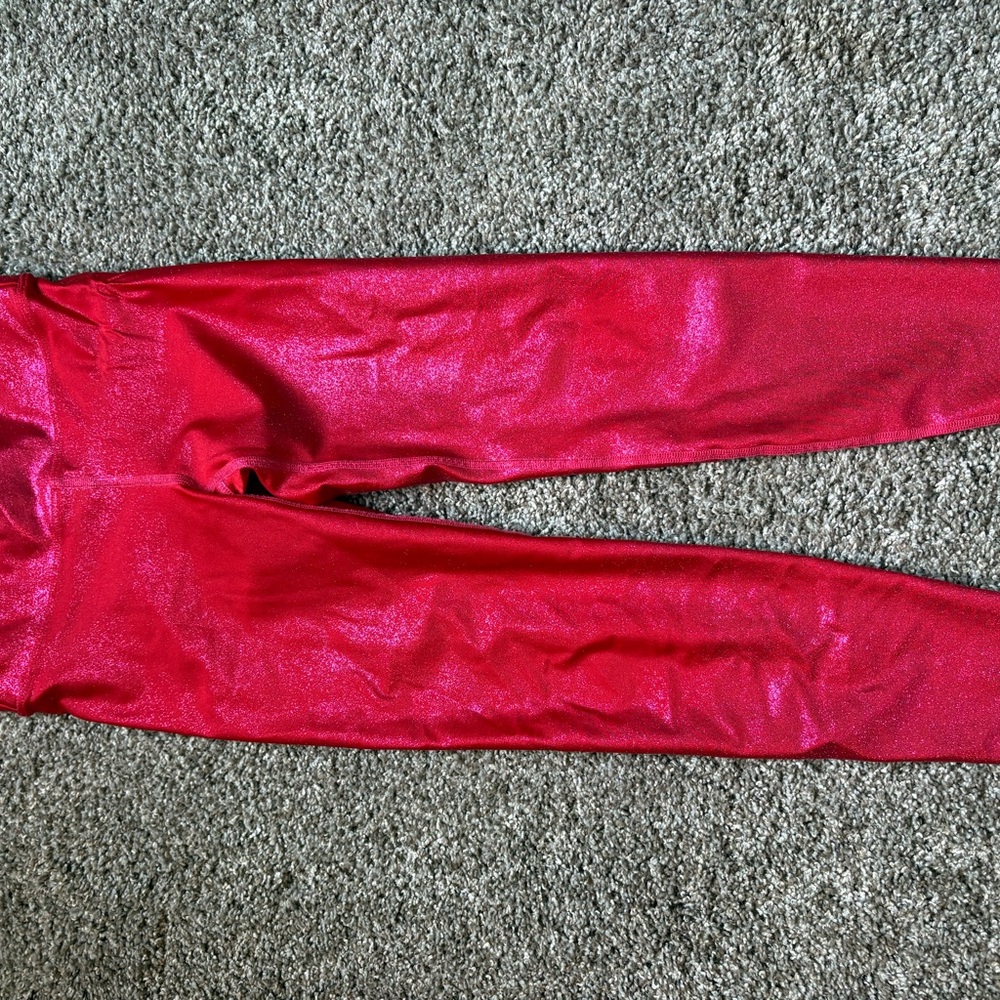 Heroine Sport Red Marvel Leggings